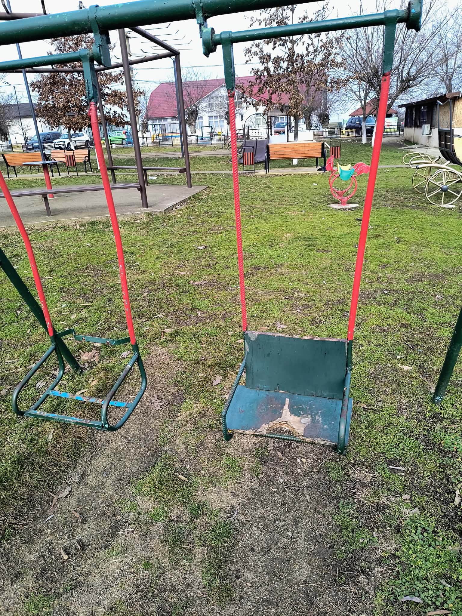Parcul din comuna Vasilați 