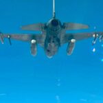 FOTO | „Reperat, identificat, angajat și neutralizat!” Misiune a piloților de la Baza 86 Aeriană Borcea pentru apărarea spațiului aerian al României